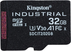 Kingston Industrial microSDHC 32GB Class 10 A1 pSL