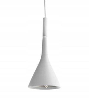 Nowoczesna Lampa Wisząca FLAT A Biała