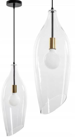 Lampa Wisząca Sufitowa Szklana Modern Nowoczesna