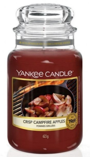 Świeca Yankee Candle Crisp Campfire Apples duża