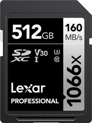 Karta Lexar SDXC 512GB Professional 1066x UHS-I