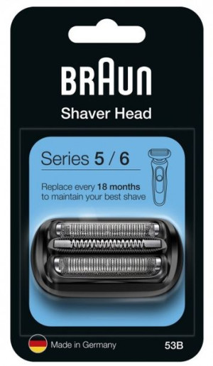 Braun Folia + Blok ostrzy Series 5/6 53B