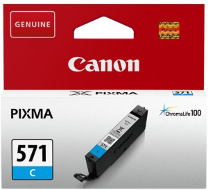 Tusz Canon CLI 571 0386C001 - Niebieski do PIXMA