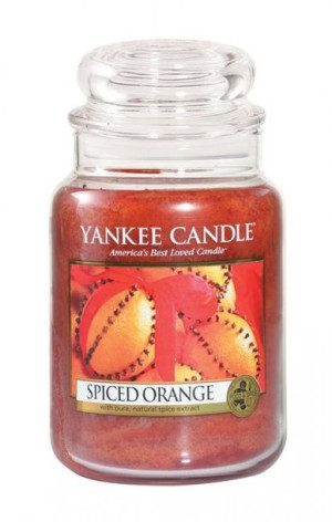 Świeca Yankee Candle Spiced Orange Słoik duży 623g