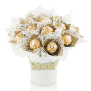 Prezent Na Urodziny 18 20 30 40 50 Słodki Bukiet Ferrero