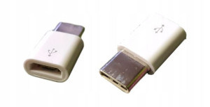 Przejściówka adapter adaptor z MICRO USB na USB-C