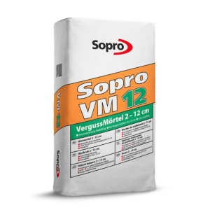 Sopro Vm12 Zaprawa Montaż. Do Podlewek 2-12cm 25kg