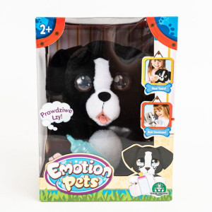 Pluszak Piesek czarny płaczący Emotion Pets 11776 Dante