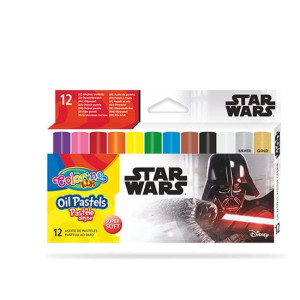Pastele olejne 12 kolorów Star Wars Colorino Kids