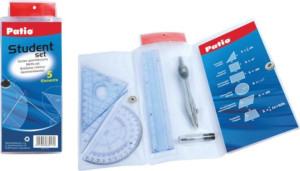Zestaw geometryczny 5 elementowy w etui Patio