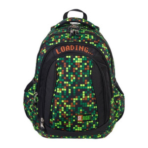 Plecak 4-komorowy Gamer Pixele STRIGHT BP-04