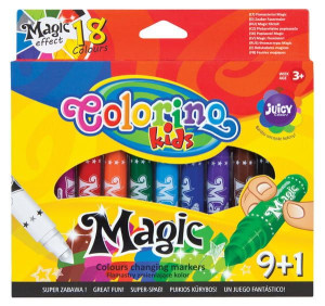 Flamastry Magiczne 10 kolorów - Colorino Kids