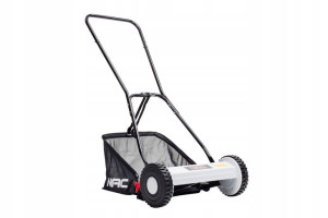 NAC KOSIARKA Ręczna BĘBNOWA z koszem 40 cm 5 NOŻY
