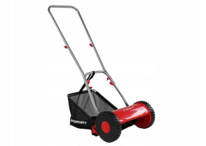 FAWORYT Kosiarka RĘCZNA Bębnowa 30 cm Z KOSZEM 11l