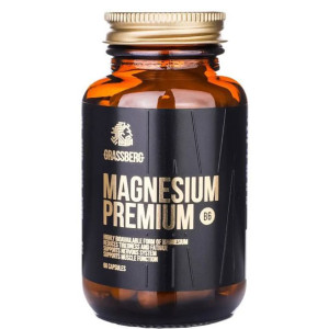 GRASSBERG Magnesium Premium B6 60caps