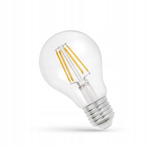 Żarówka LED dekoracyjna barwa NEUTRALNA E27 6W