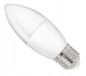 Żarówka Świeczka LED 4W E-27 WOJ13036 barwa ciepła