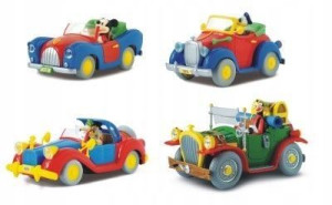 Auto Disney w skali 1:43 – Mickey, Scrooge, Donald