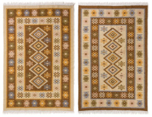 Dywan KILIM romby miód 80x150cm