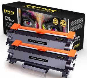 2x Toner do Brother TN-2421 DCP-L2532DW NOWY CHIP