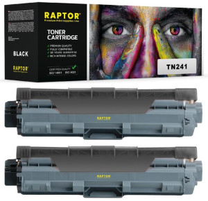 2x Toner do Brother DCP-9015CDW HL-3140CW TN241