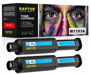 2x Toner do HP Neverstop Laser 1020w 1200a W1103A