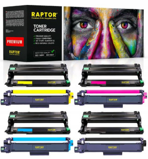 4x TONER + BĘBEN do Brother HL-L3270 L3270CDW