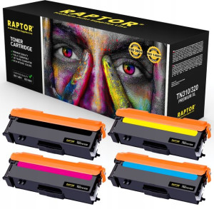 4x Toner Do Brother Tn-320 Hl-4570cdw 4570cdwt