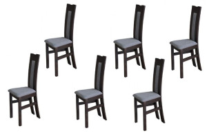 6 x krzesło stołowe bukowe K70