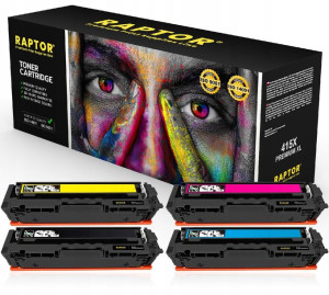 4x Toner Do Hp 415x W2030x M454dw M479dw Cmyk