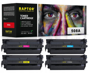 4x Toner Do Hp 508a M553n M553x Mfp M577dn M577f