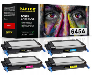 4x Toner Do Hp 645a 5550hdn 5550n 5500dn 5500