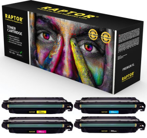 4x TONER DO HP LaserJet Enterprise CP4525xh cmyk