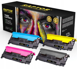 4x Toner Do Hp W2070a 117a 150a 150nw Mfp 178nw