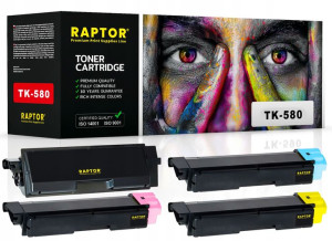 4x Toner Do Kyocera Tk-580 5150dn 6021cdn Premium