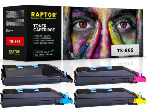 4x Toner Do Kyocera Tk-865 250ci 300ci Cmyk