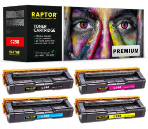4x Toner Do Ricoh Aficio Sp C260sfnw C261 C261sfnw