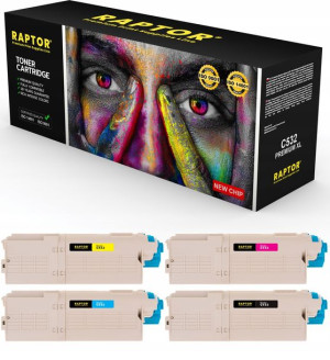 4x TONER DO OKI MC573dn C532dn C542dn MC563dn cmyk