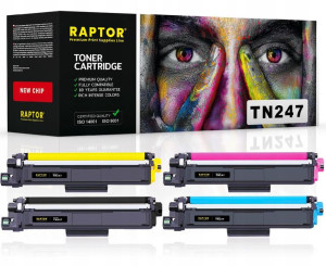 4x Toner Tn247 Tn243 Do Hl-l3210cw Hl-l3230cdw