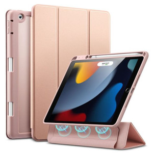Esr Rebound Hybrid Ipad 10.2 2019/2020/2021 Frosted Różowy