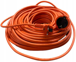 Przedłużacz 50m Ogrodowy Budowlany Kabel 3x2,5mm