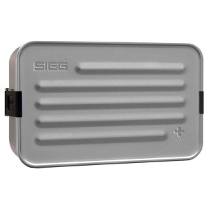 Pudełko na jedzenie lunchbox Sigg Metal Food Box L - aluminium