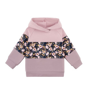 Bluza 3 kolory czarno-różowa Kwiat Jabłoni 110