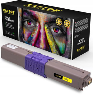 Toner Do Oki C332 Mc363 46508709 Yellow 3k