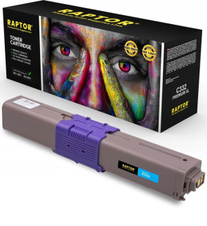 Toner Do Oki C332 C332dn 46508711 Cyan 3k