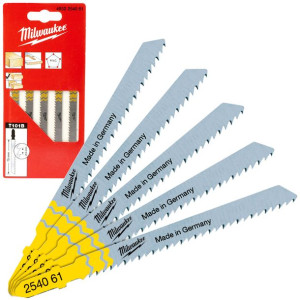 5x brzeszczot do drewna 75mm T101B Milwaukee