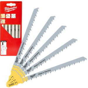 5x brzeszczot do drewna PVC 105mm T301DL Milwaukee