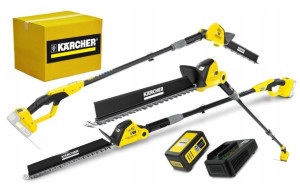 NOŻYCE NA WYSIĘGNIKU KARCHER PHG 18-45 ZESTAW XL Akumulatorowe