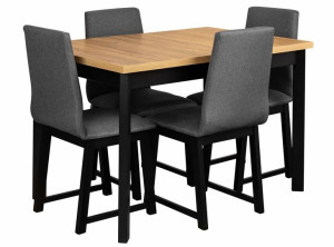 Zestaw Stół z krzesłami LOFT do kuchni jadalni L004