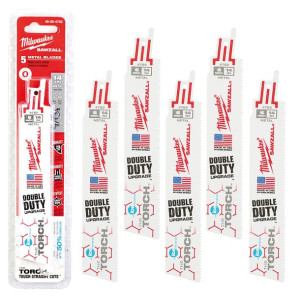 5x Brzeszczot TORCH metal 150mm 14TPI Milwaukee